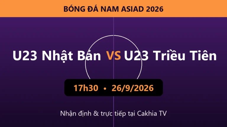 Nhận định U23 Nhật Bản vs U23 Triều Tiên